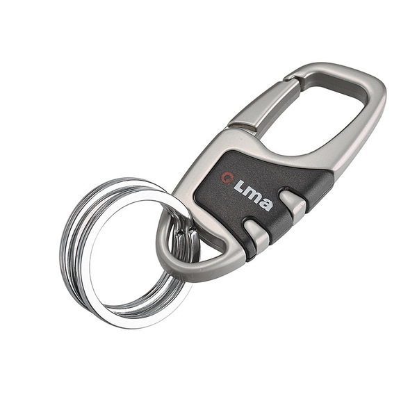 Premium Red-Brown Car Keychain - Product Image